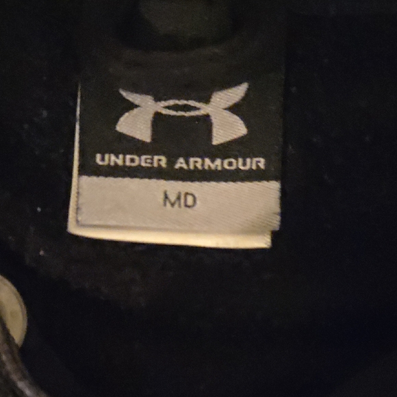 Under Armour Charcoal Hoodie with Logo - Picture 2 of 2